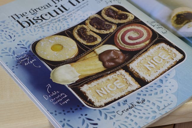 BBC Good Food magazine biscuit feature
