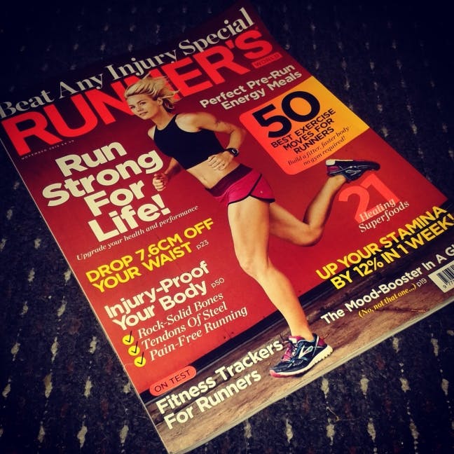 runners world magazine cover